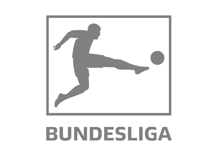 Bundesliga farbig / grau